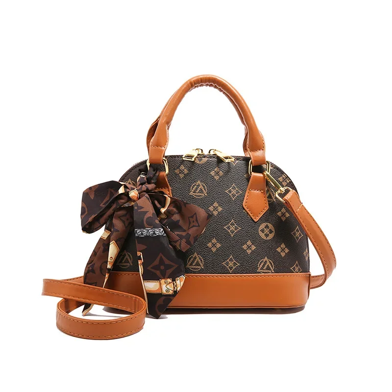 

2025 Trendy Monogram Printed Tote - Women's Elegant Versatile Crossbody Shoulder Classic Fashion Bag for Daily & Travel