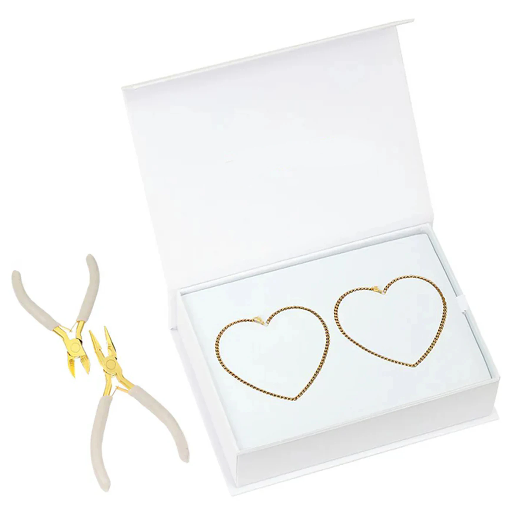 

Qitian новый постоянный вечный браслет для пары, подарочная коробка для ювелирных изделий, набор модных браслетов «Сделай сам», подарок на день Святого Валентина для влюбленных