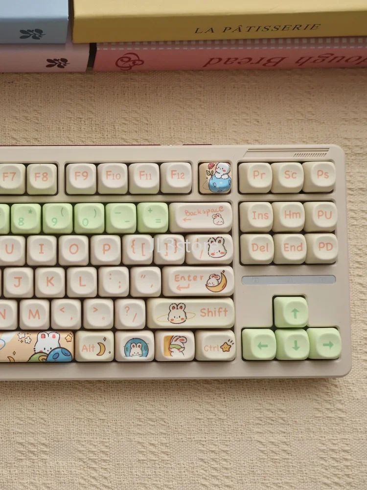 Keyboard keycap MOA high value personalized keycap Ningzhi wolf atk spider f875 68 98 104 keys