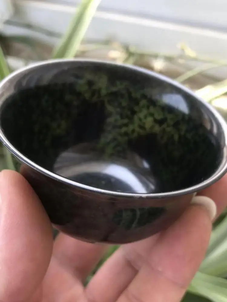 Naturalny Jade kubek do herbaty wysokiej jakości Jades zestaw herbaty zdrowia Teaset grzywny jadeit zdrowia kubki biżuteria prezenty dla przyjaciół rodziny kolegów — zdjęcie 2