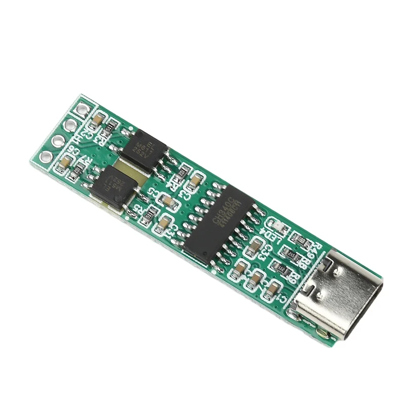 UART CH340 high-speed isolation USB to TTL serial port optoelectronic isolation module Type C interface 3.3V/5V