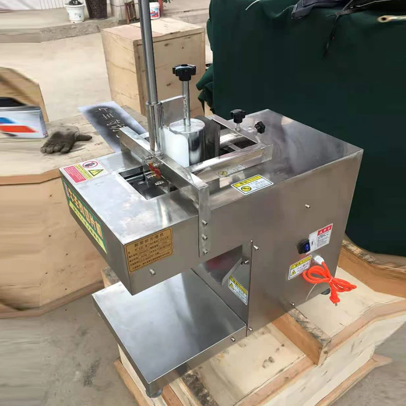 آلة تشكيل لفة الحمل الكهربائية، آلة قطع اللحوم المجمدة الأوتوماتيكية القابلة للتعديل، قطاعة متعددة الوظائف