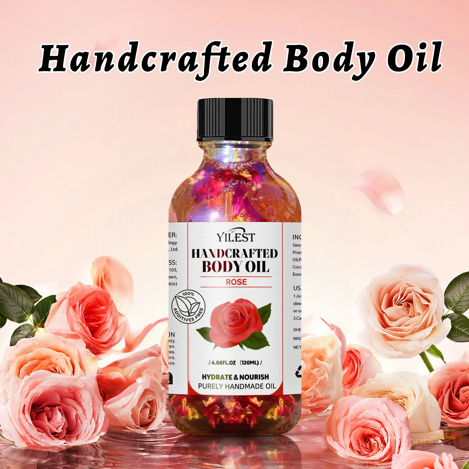 yilest-Oleo-corporal-de-rosa-artesanal-120ml-hidratante-nutritivo-pele-seca-melhorar-a-pele-touca-para-massagem-musculos-relaxantes-cuidados-com-a-pele