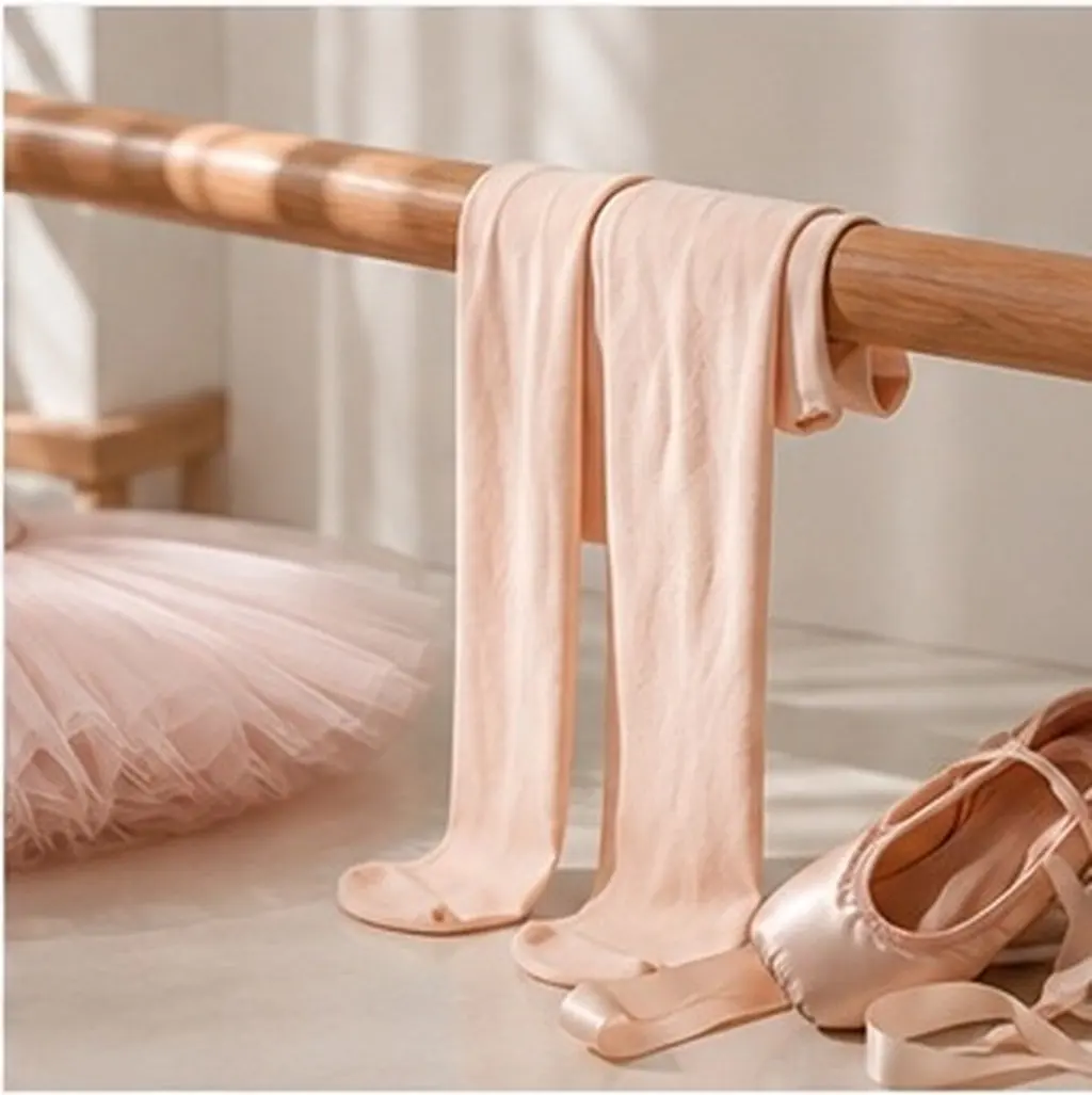 2Pairs Comfortable Breathable Ballet Tights Women Girls Dance Tights for Ballet Practice Performance Recital Adult Kids