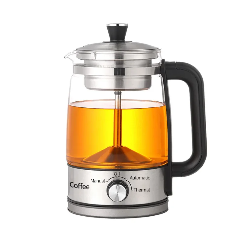 

110V/220V Electric Kettle Automatic Steam Spray Teapot Multifunctional Glass Teapots Thermo Pot Household Boil Water Kettle 1.3L