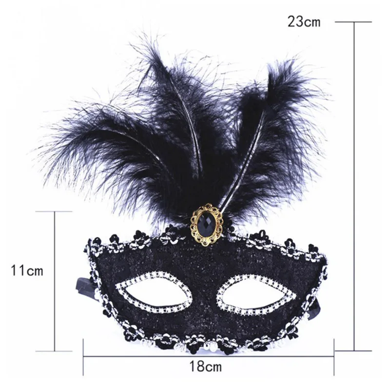 Topeng Bulu Untuk Pesta Topeng 8 WARNA Topeng Putri Pesta Dansa Topeng Pesta Dansa Plastik Topeng Pesta Untuk Karnaval Natal