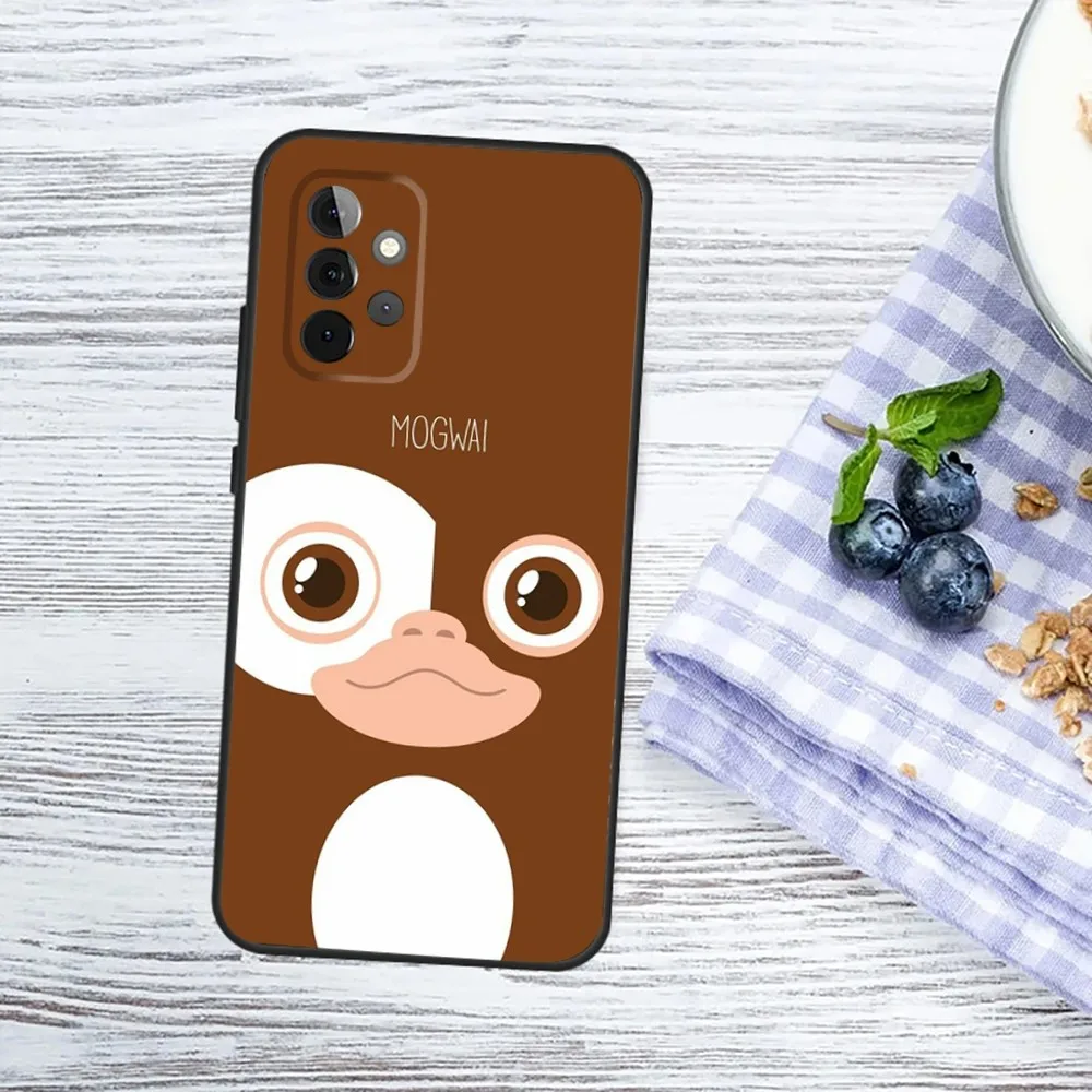 Cute G-Gremlins G-Gizmo Phone Case For Samsung Galaxy A13,A21s,A22,A31,A32,A52,A53,A71,A80,A91 Soft Black Phone Cover