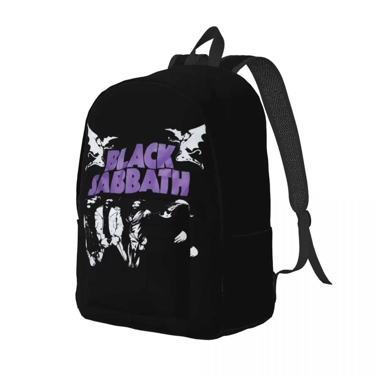 Black Sabbathe Music Teenage Backpack Gift Student Work Rock Daypack for Men Women Laptop Computer Shoulder Bag