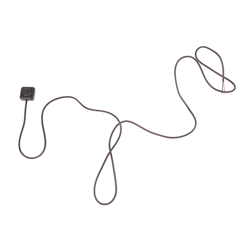 1Pc ON Off Switch with 50/70/90CM Wires For Truck Boat Automotive Push Button Pre-wired Waterproof Mini Momentary Push Button