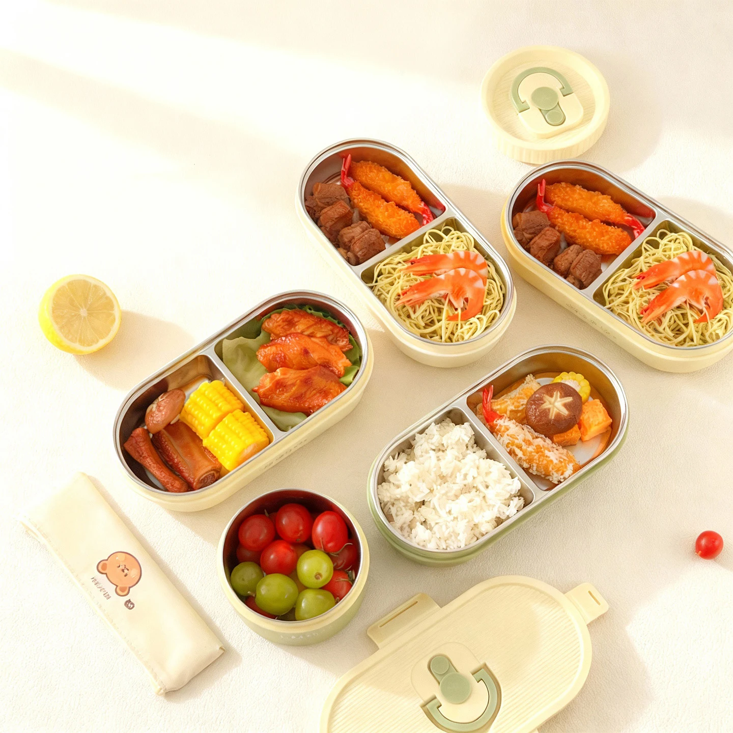 WORTHBUY – boîte à déjeuner is - Food Storage Dividers avis et prix