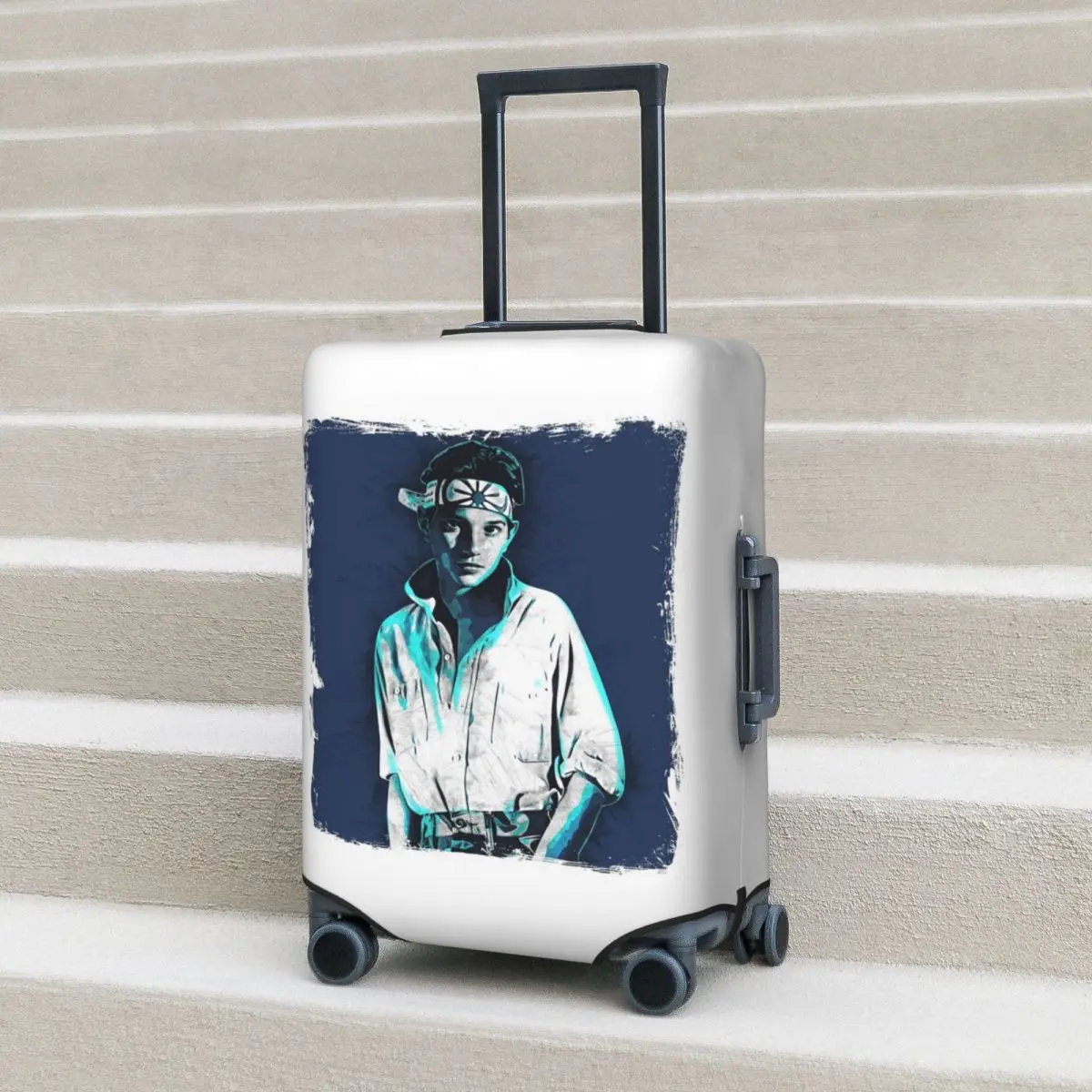 Ralph Macchio-каратэ детский чехол для чемодана, защитные эластичные дорожные защитные чехлы для багажа для 18-32 дюймов