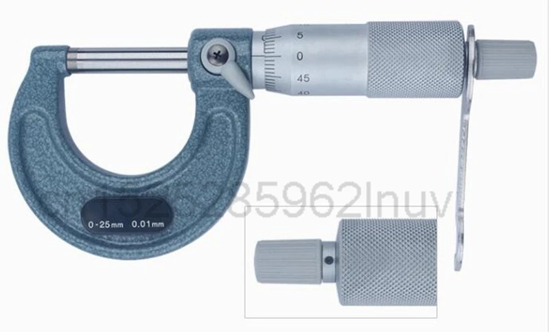 Zewnętrzne mikrometry CNC 0-25 25-50 50 50-75mm 75-100mm dokładność 0.01mm pomiar narzędzia pomiarowego do obróbki metalu