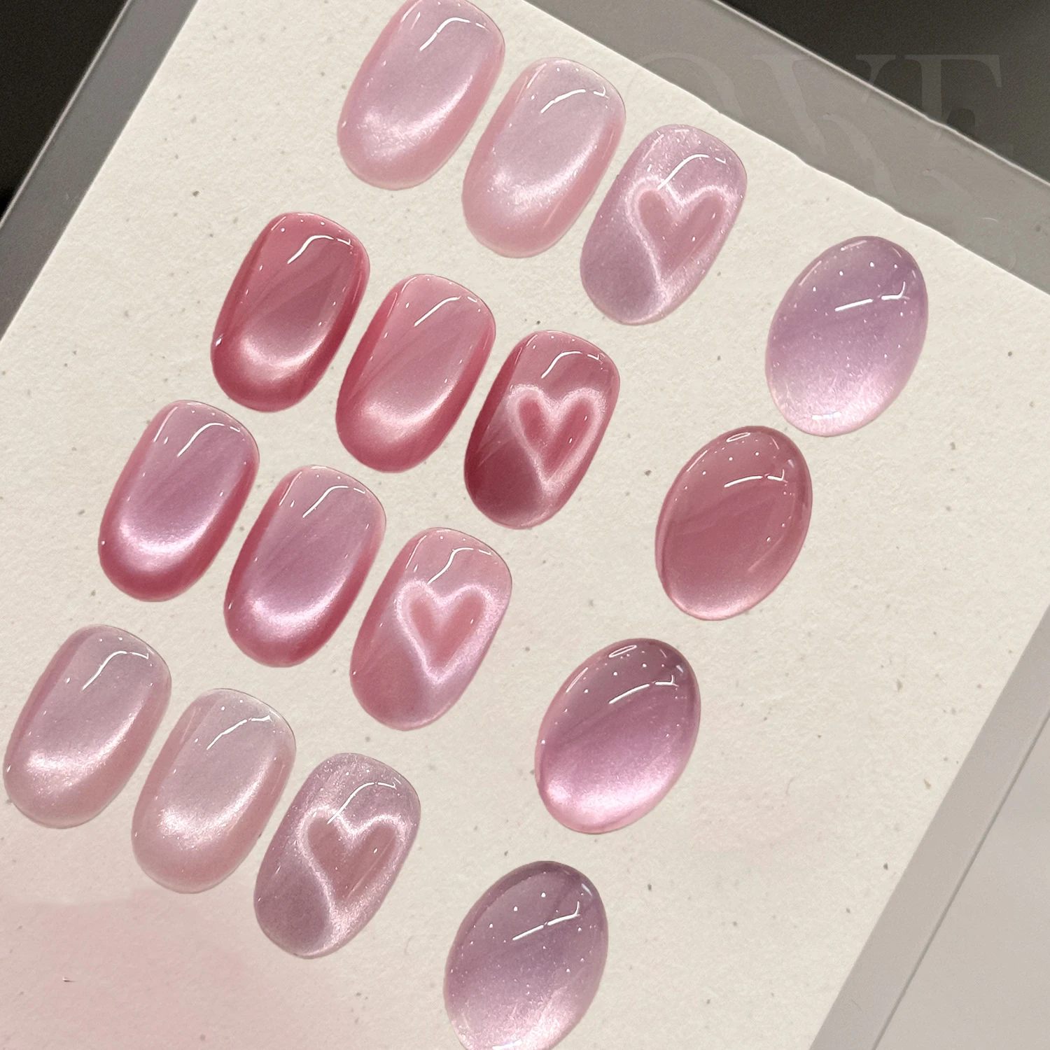 

20pcs/set Nail Gel Polish Cat Eye Magnetic Semi Permanent Y2K Nude-Jelly Syrup Gel Varnish Soak off UV&LED Nails Art Supplies