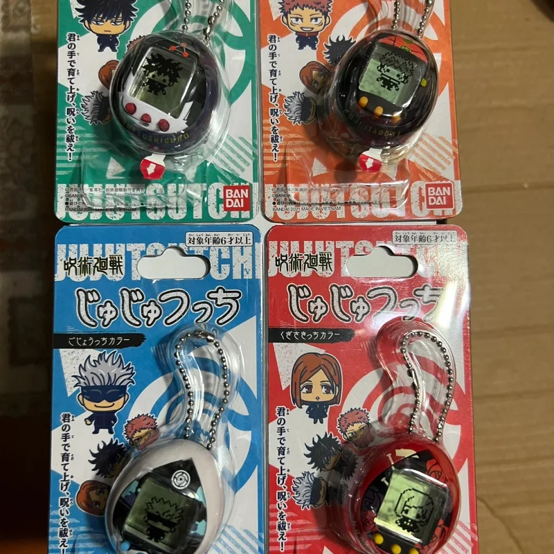 Nouveau véritable Bandai Tamagotchi Jujutsu Kaisen Figure Gojo Satoru Nobara Kugisaki Itadori Yuji périphériques de jeu pour animaux de compagnie consoles de jeux