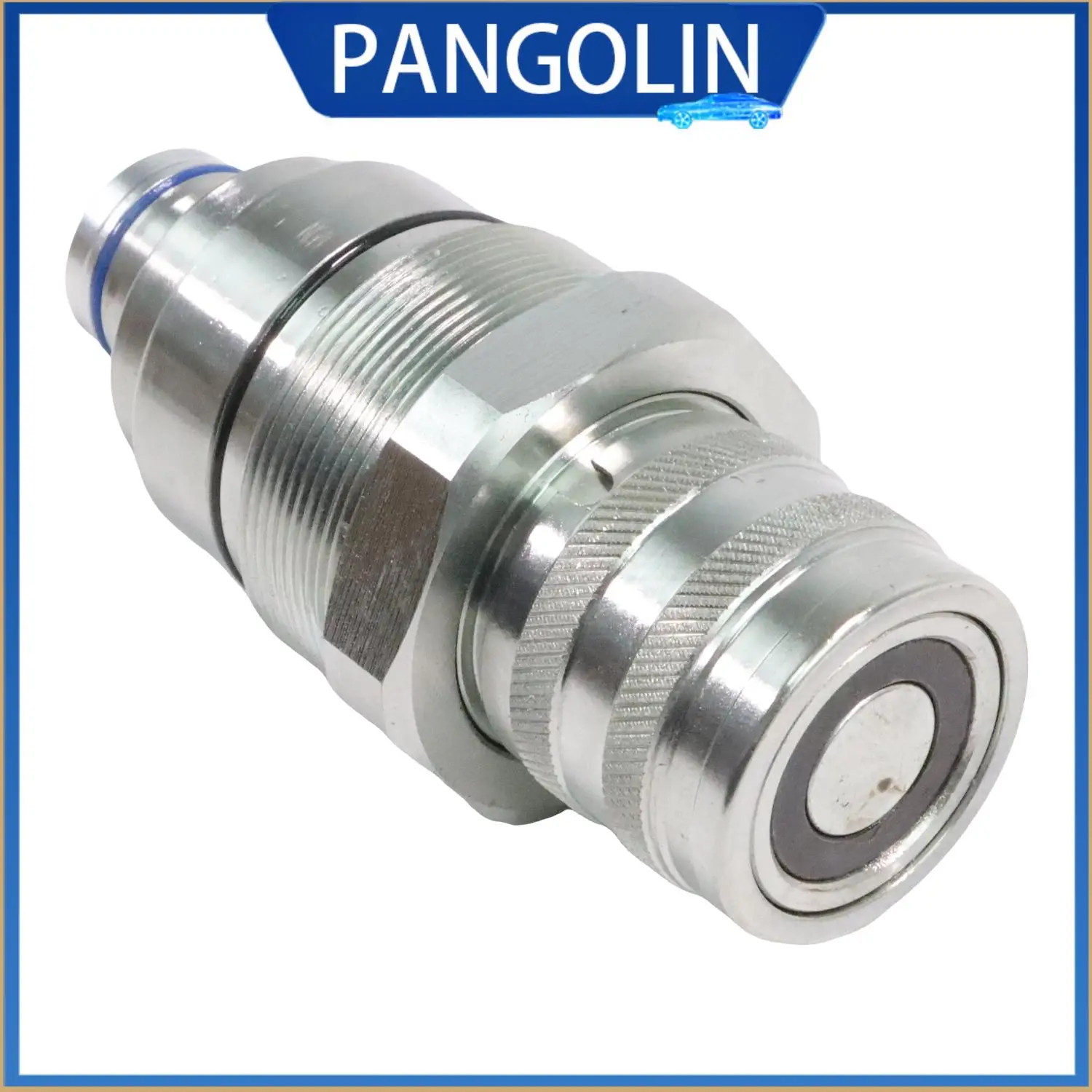 

PANGOLIN AT406475 7246802 48mm Quick Connect Coupler Female Adapter for Bobcat Skid Steer Loader 318E 319E 320E 323E 326E 328E