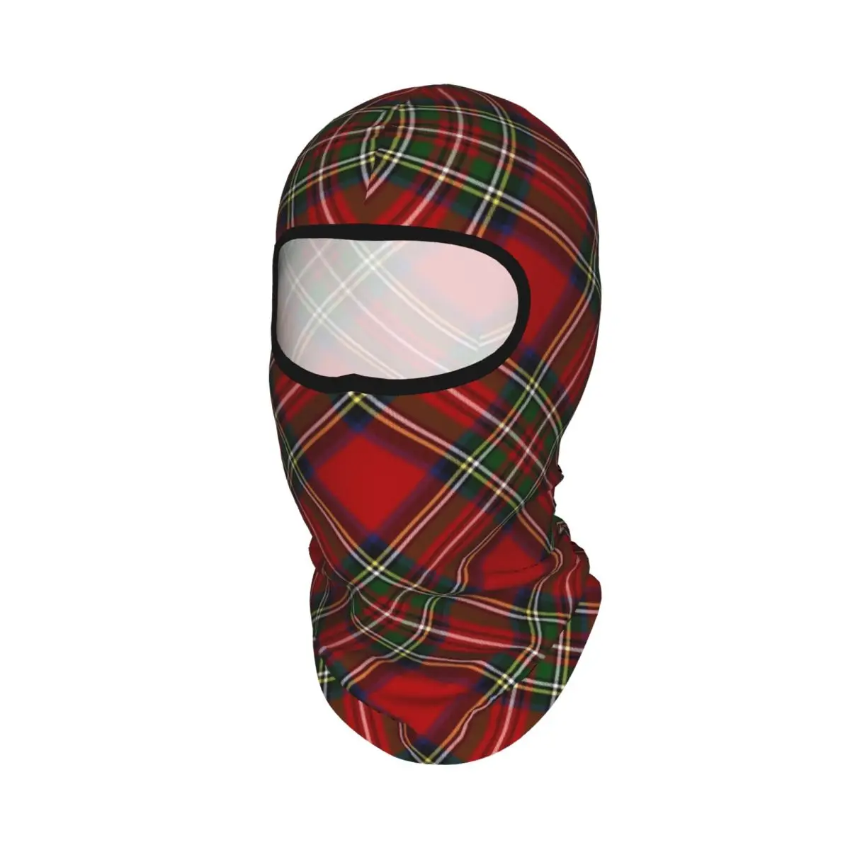 Royal Stewart Tartan Cross Plaid Breathable Thin Balaclava Full Face Mask Sun Protection Neck Gaiter For Fishing Outdoor