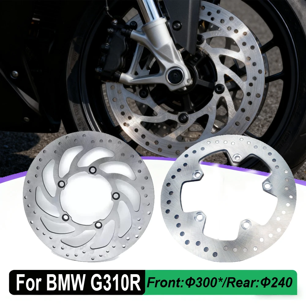 

Motorcycle Front Rear Brake Disc For BMW G310 R GS G310R G310GS 2017 2018 2019 2020-2021 G310GS Edition 40 2020-2021
