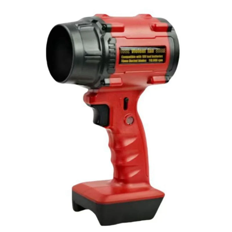 【OFF-SHELF】2X لبطارية 18 فولت، مروحة عنيفة عالية الطاقة، منفاخ هواء بدون فرش، مروحة تربو قابلة للتعديل، سرعة منفضة أوراق الشجر F #6