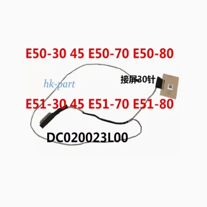 Suitable for Lenovo E51, E50-30, 45, E50-70, E50-80 Screen Cable DC020023L00, 10pcs