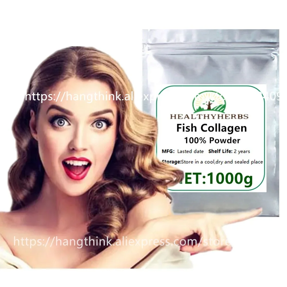 

50-1000g Fish Collagen Powder,Skin Whitening