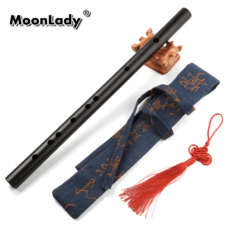 Aluminum Alloy Production Flute Single Section High Quality Solid Black Flute National Musical instrument For Professionals