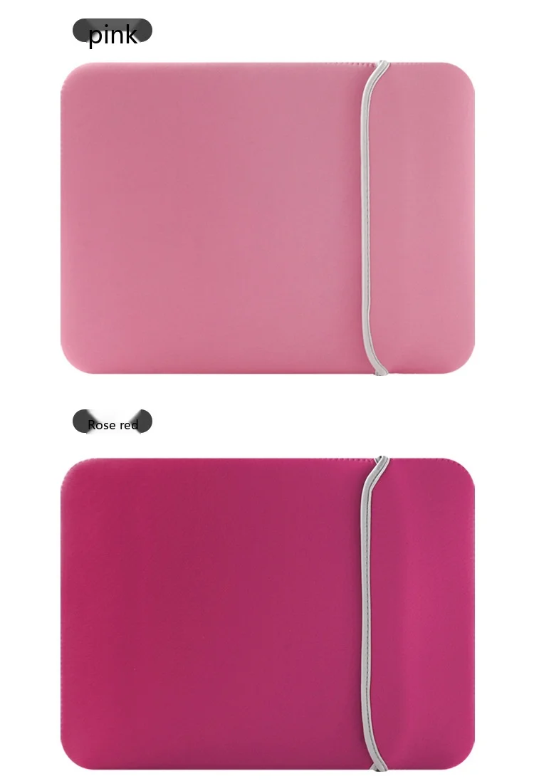Neopren-Laptop-Hülle 7-17 Zoll Stoßfeste Schutztasche für Notebook und Tablet mit Weichem Futter – Detail 11