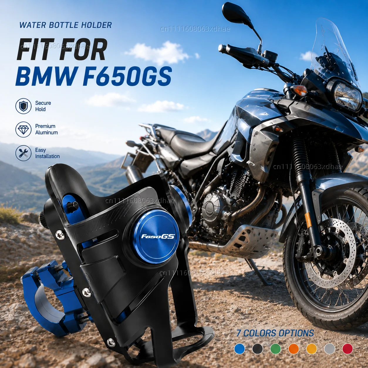 

Motorcycle Water Bottle Holder For BMW F650GS F650 GS F 650 GS All Coffee Beverage Tea Cup Support Modification Accessories