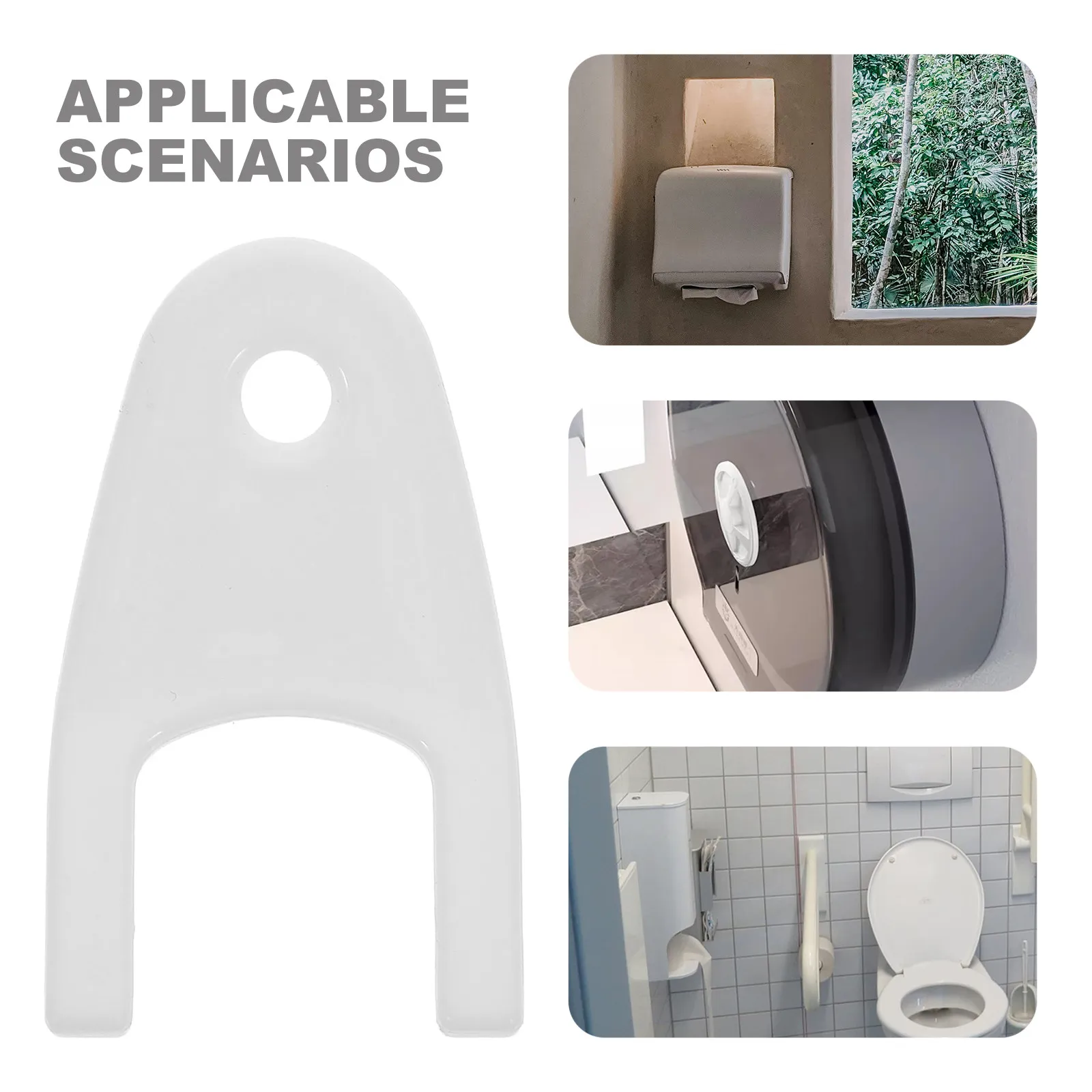 Versatile Paper Towel Dispenser Keys Fits Waffle Hard Tissue Toilet Paper Roll Dispensers Commercial Restroom Maintenance