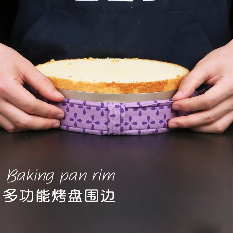 Baking Strips Colorful Bake Even Strip, Cake Pan Strips, Absorbent Thick Cotton Cake Strips, Baking Tray Protection Strap