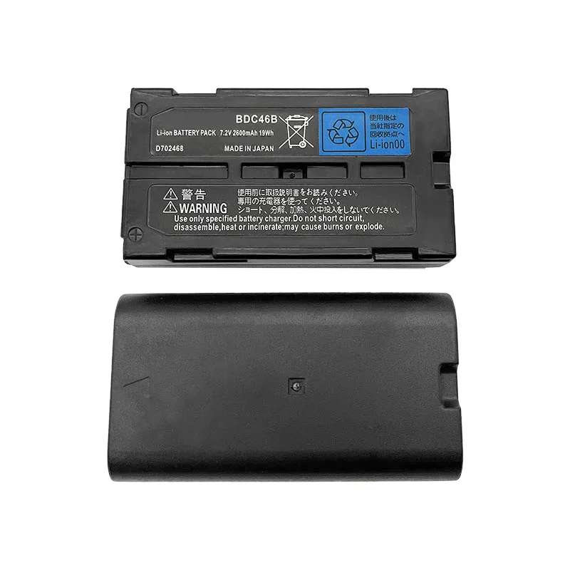 New 7.2V 2600mAh Li-ion BDC46B BDC46 BDC46A Battery For SET230R 300 Total Station surveying instrument 1 2 4 pcs