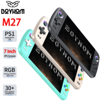 MAX 256G 7 Inch IPS Screen M27 Handheld Game Console  Joystick RGB Lightning Retro Video Game Consola Player Gift