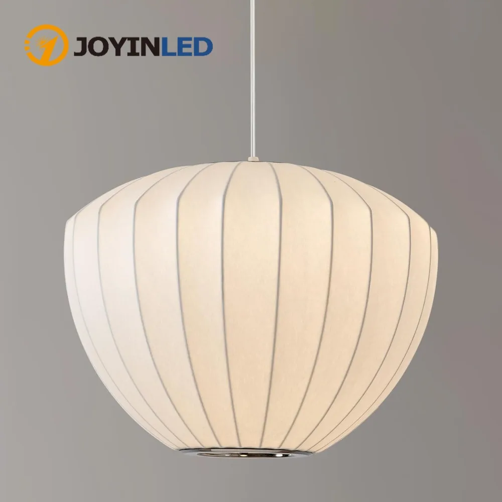 

40/50/60CM Silk Pendant Light Mordern Dining Room Ceiling Lamp Polygonal Shade Hanging Light Fixtures for Living Room Chandelier