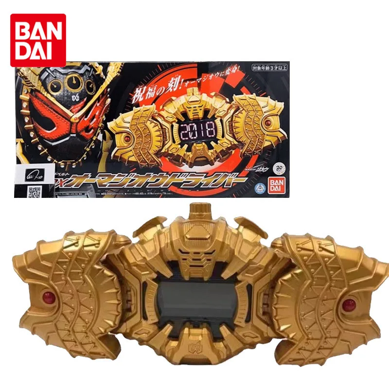 

Bandai Original Kamen Rider Zi-O DX Ohma Zi-O Belt Transformation Drive Gold Watch Anime Action Figures Toys Gift