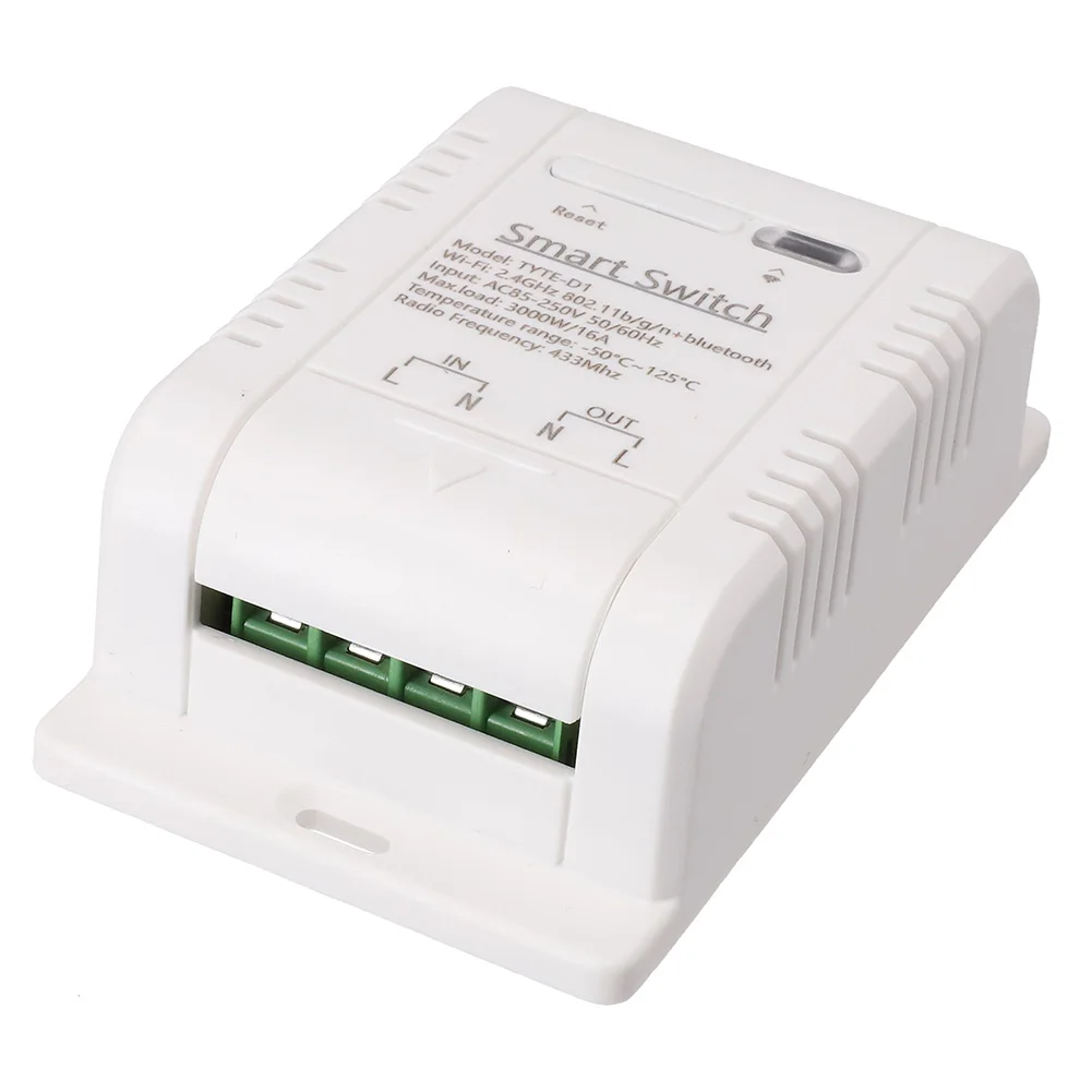 

Модуль дистанционного управления температурой с интеграцией приложения для умных домов, переключатель с поддержкой Wi-Fi 433, для бытовой техники