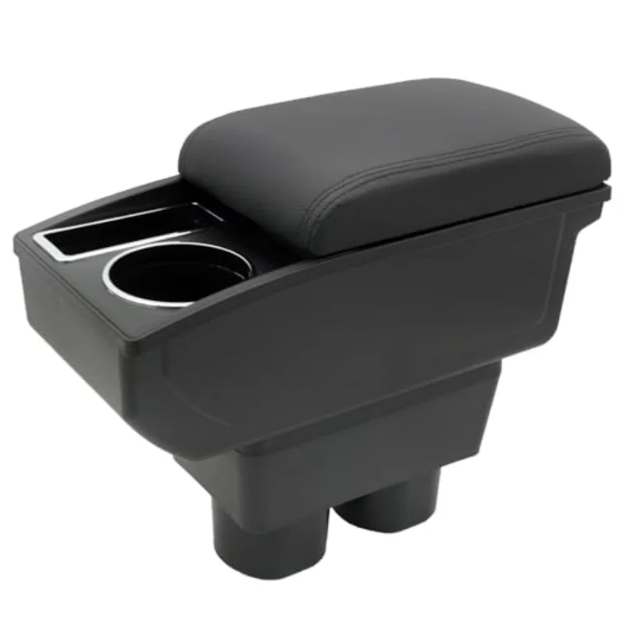 

Car Armrest Box for Nissan Versa Tiida Latio 2007-2011 Auto Accessories Center Console Leather Arm Rest Double-Layer Storage Sp