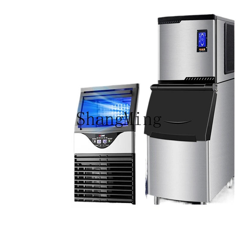 

ZYY commercial milk tea shop large 70/100/300kg large capacity small automatic square ice cube machine