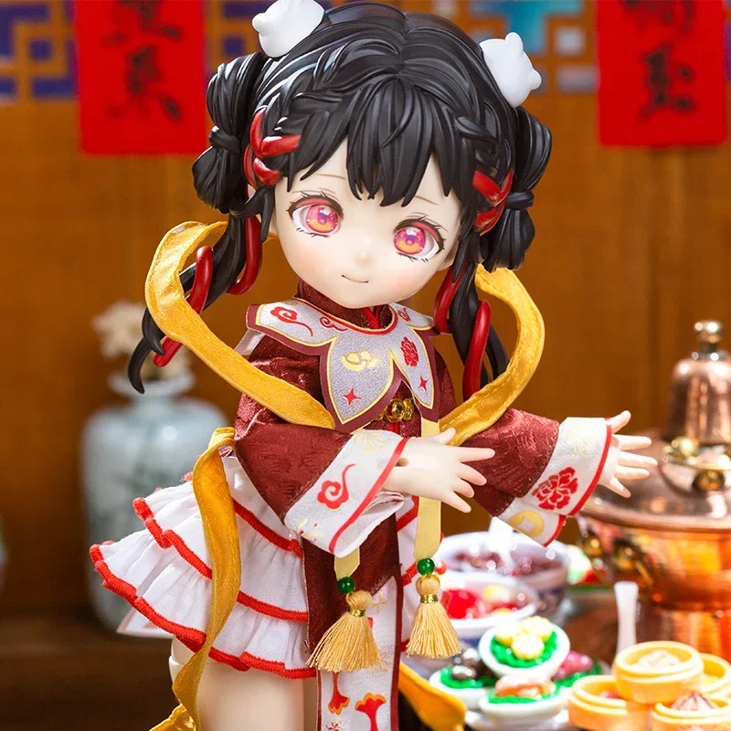 Genuine Lucky Doll Blind Box 28cm Bjd Doll Festival Princess Xiangxiang Series Cute Model Doll Toy Collection Birthday Gift