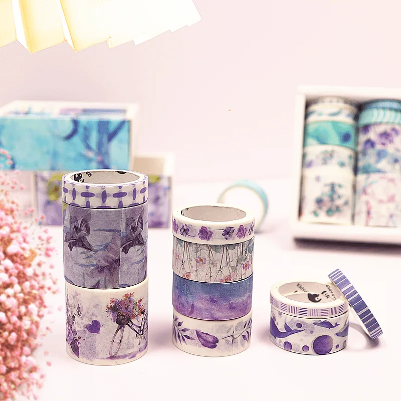 10 Rolls Seasons Washi Tape Scrapbooking Material DIY Gift Wrapping Sticker for Journal Planner Decoration  Paper Craft Supplies