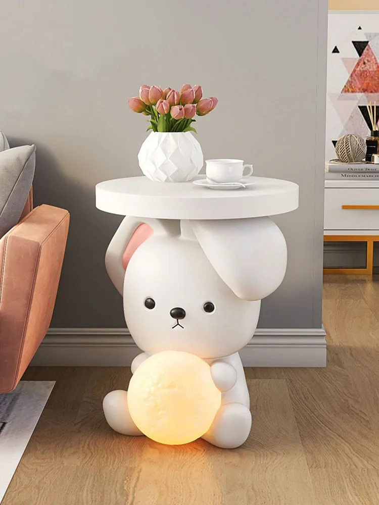 

Statue,Coffee Table,Cute Rabbit Decoration,Sculpture,Home Decor,Living Room,TV Cabinet,Sofa Side Tea Tables,Bedside Table,Lamp