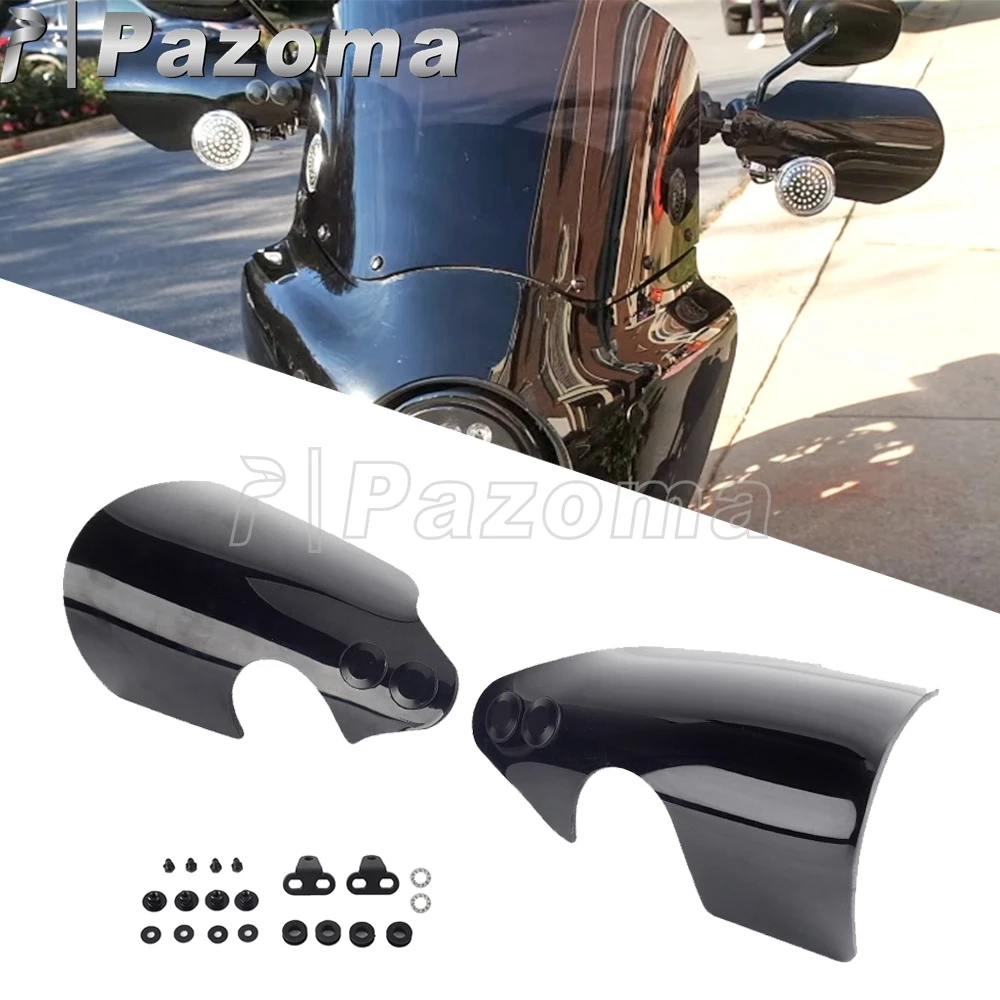 

Motorcycle Accessories Handlebar Protection Shield Hand Guard Handguard Protector For Harley Touring Road King Specia FLHRXS PC
