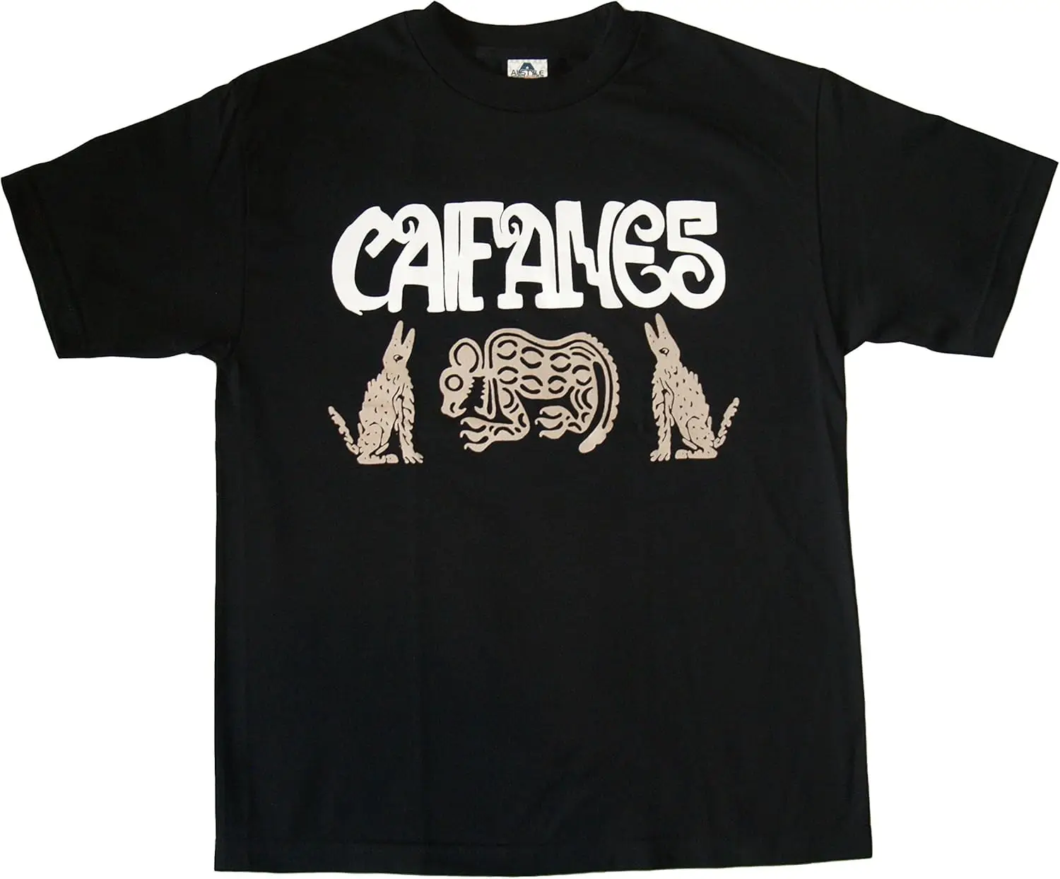 Caifanes - Rock En Español Jaguares Men's T Shirt Black (Medium)