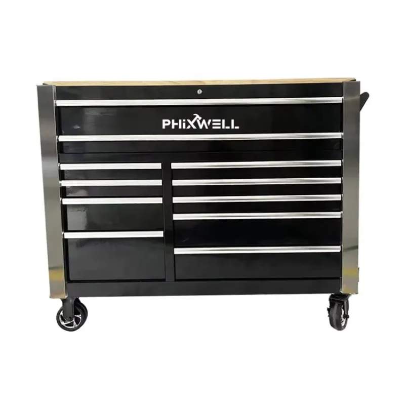 

11 Drawers Jumbo Tool Cabinet With Hand Tools Car Repairing Tool Set