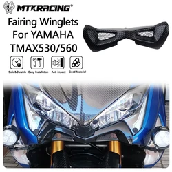 MTKRACING Fairing Winglets For YAMAHA TMAX530 DX SX 17-19 TMAX560 20-21 Motorcycle Fairing Cover Protection Deflector Guards