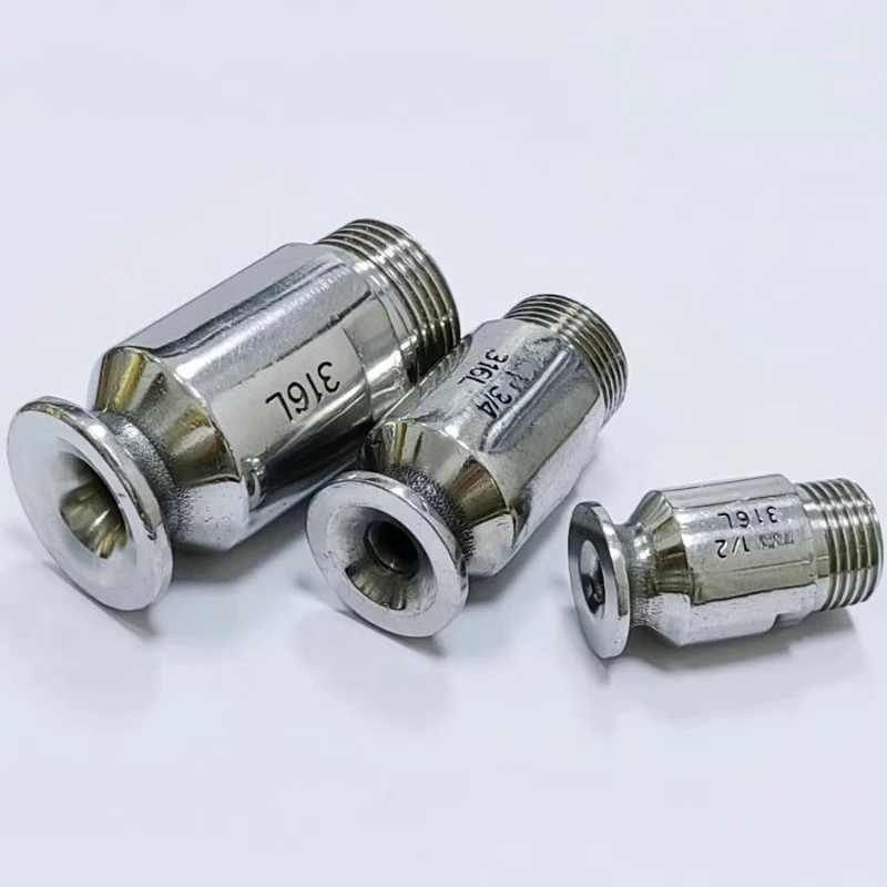 3/4 min/1/1.2/1.5 inch stainless steel nozzle 316L conical nozzle