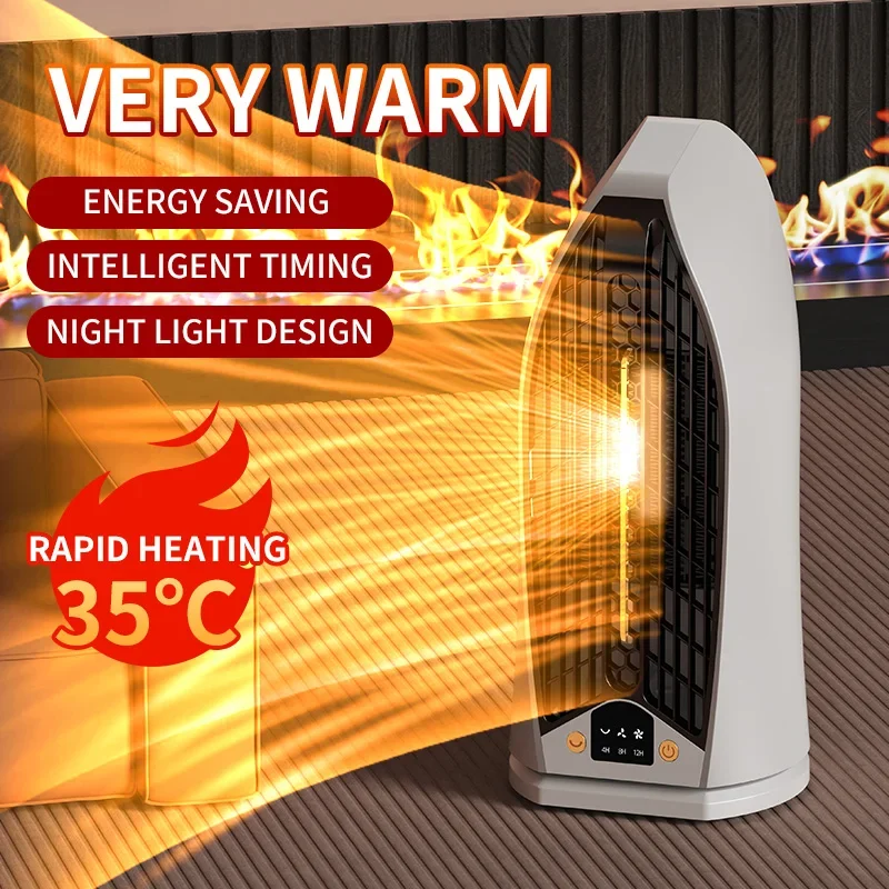 PTC Ceramic Space Heater For Indoor Comfort With Automatic Rotation, Quick Heating, And Efficient Energy Use