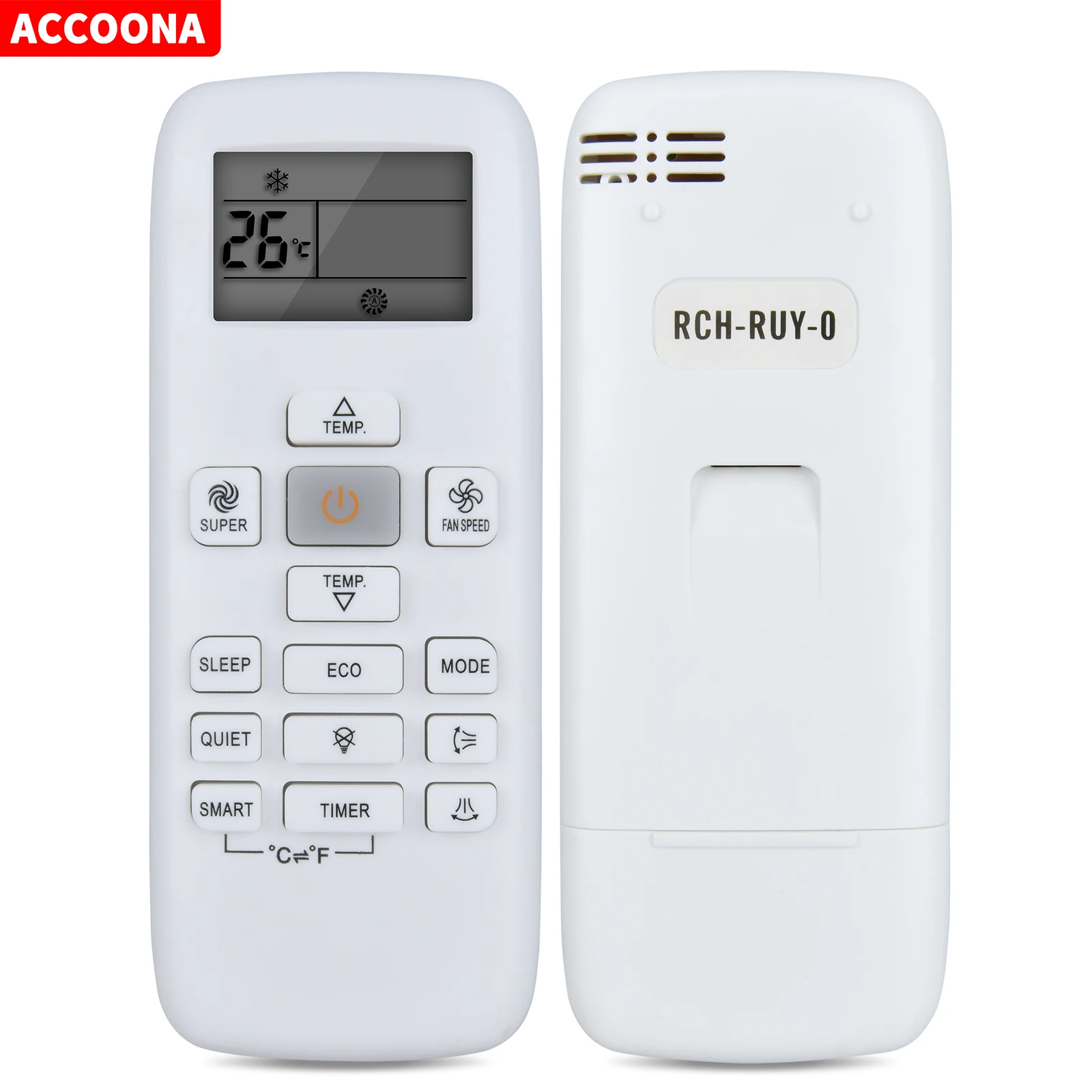 

New RCH-RUY-0 Remote Control For Hisense Air Conditioner