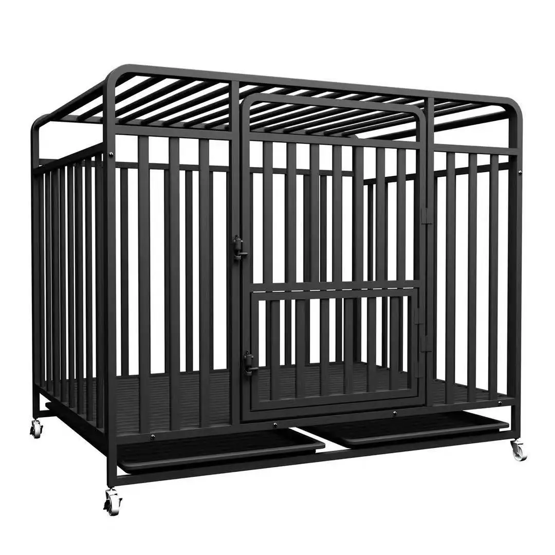 

Best Choice Classic Design Dog Pet Cages High Quality Durable Metal and Iron Snap Button Closure Chinese Manufacture