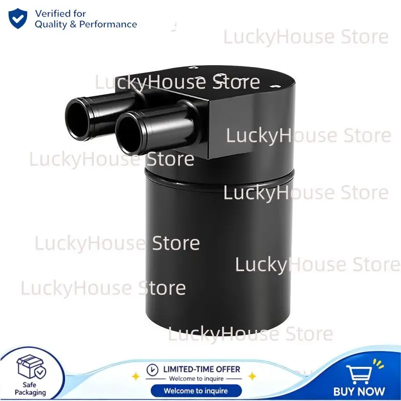 Universal Car Oil Catch Can Engine Secondary Oil‑Gas Filter Prevent Carbon Deposit for Intake Manifold Modification
