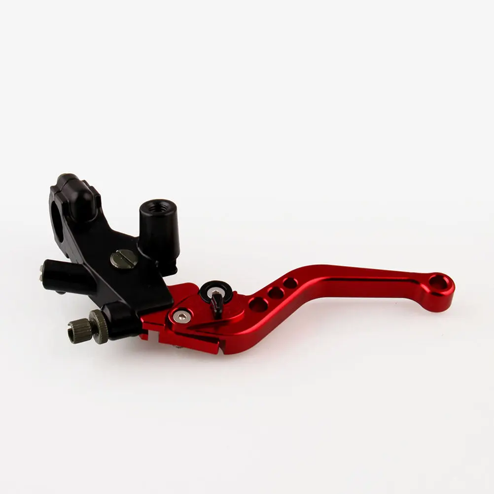 

1Pair Front Brake Clutch Master Cylinder 22Mm Precision Machined Pivot Bore for Motorcycle Scooter Atv Red Front Brake Clutch