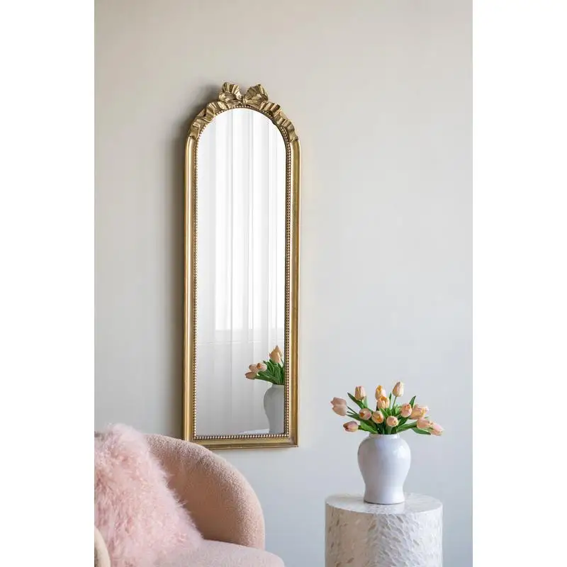 

15.8 x 48.8 Full Length Mirror - Stylish & Elegant Wall-Mounted or Standing Reflective Decor for Bedroom, Living Room, or